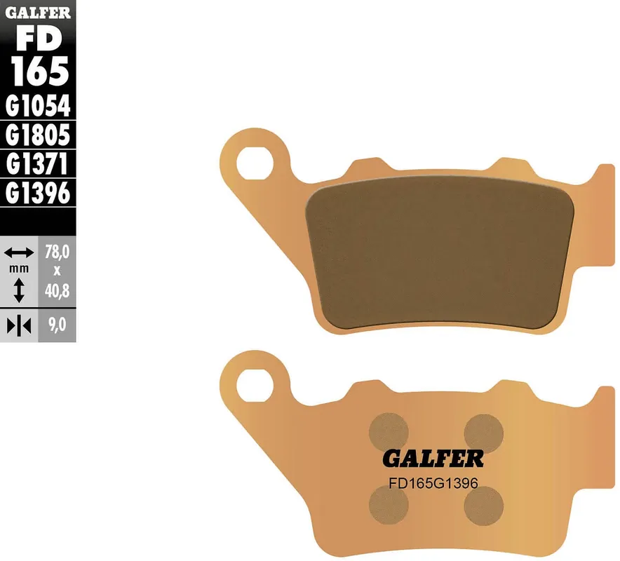 Begrenztes Angebot Galfer Bremsbelag FD165 - G1396
