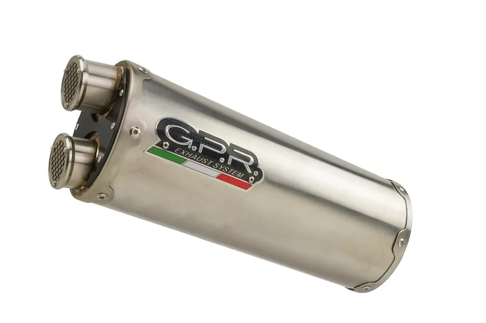 GPR Komplettauspuffanlage BMW G 310 R 2017/20 e4 EC-Approv. full line exhaust catalized Dual Inox Heißes Angebot
