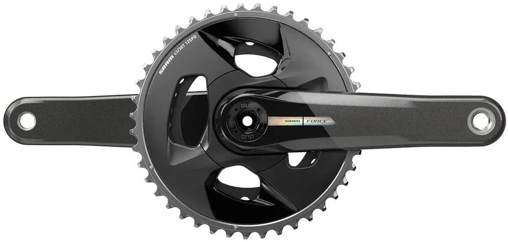 Neue Kollektion SRAM Kettenradgarnitur Force AXS 172,5 mm grau