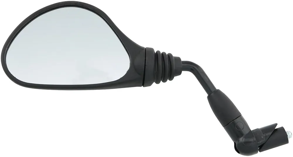Busch + Müller Rückspiegel 913 schwarz innen kurze gebogene Stange, Innen-Ø 17,2 22 m Neue Kollektion
