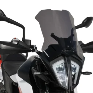 ERMAX Windschutzscheibe Acrylic durchsichtig Grau getönt für KTM 390 Adventure Mega-Angebot