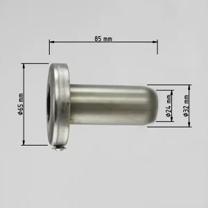 Abverkauf Shark Performance dB-Absorber Standard Ø32 mm Schraube außen/unten Kopf 65 mm