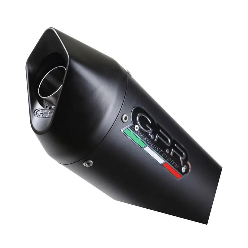 Markenware GPR Endschalldämpfer Peugeot SaTElis 125 4V 2006/12 Racing slip-on exhaust Furore Nero