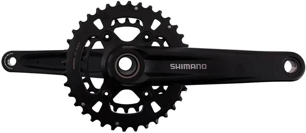 Shimano Kettenradgarnitur FC-MT610-2 und 610-B2 26/36 Zähne schwarz Knallerangebot