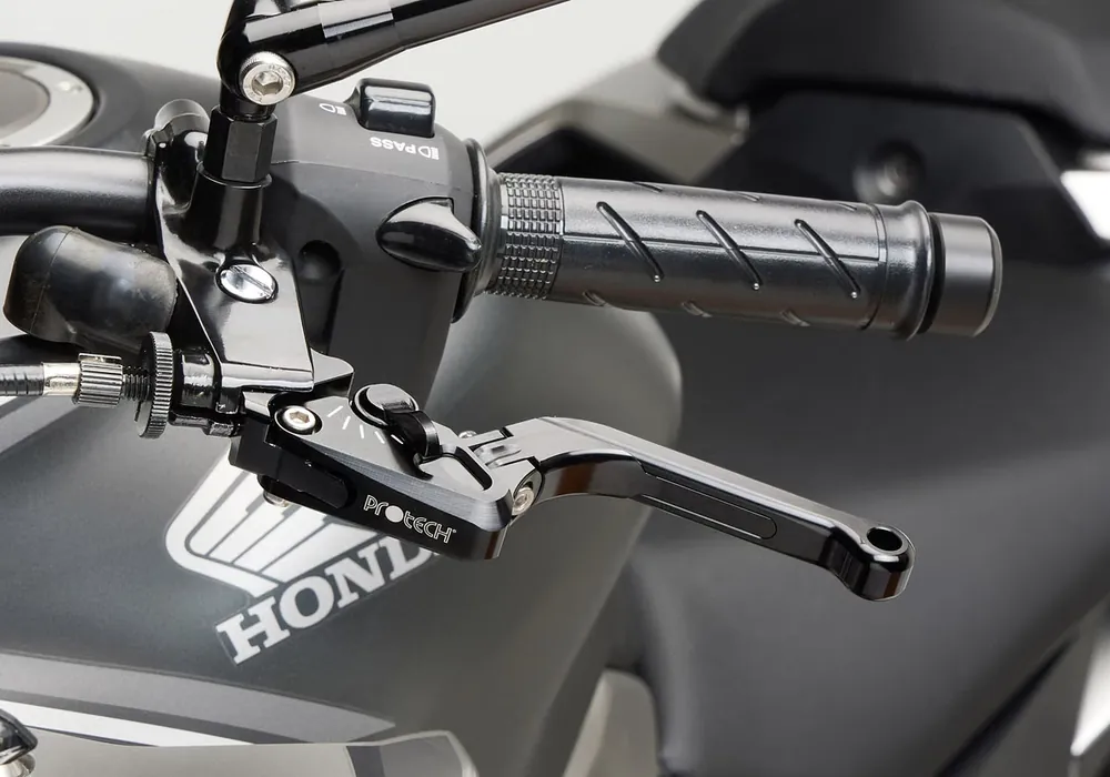 PROTECH Hebel Bremshebel Race Alu & Stahl Schwarz für YAMAHA MT-03, YZF-R3 Mega-Angebot