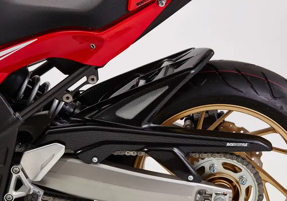 BODYSTYLE Raceline Hinterradabdeckung ABS Kunststoff Carbon Look für HONDA CB650F, CB650R, CBR650F, CBR650R Heißes Angebot