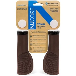 Herrmans Nucore Town Griff 130/130 mm braun Direkt Vom Hersteller