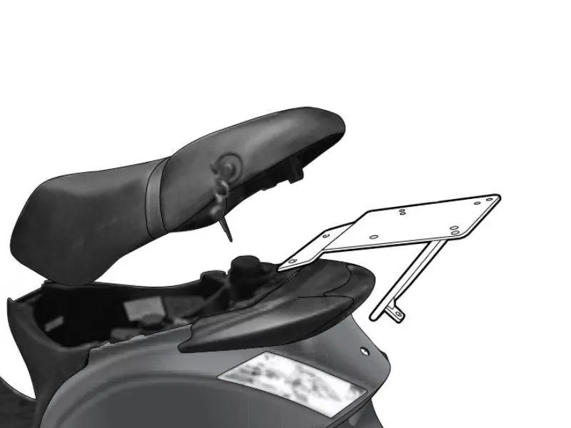 SHAD Top Master Befestigungssatz Piaggio ZIP 50 Begrenztes Angebot