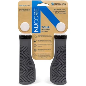 Markenware Herrmans Nucore Tour Griff 130 mm grau
