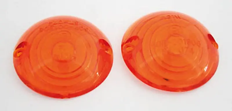 HIGHSIDER smart Blinkergläser orange für Ochsenaugenblinker, gelb (Paar) Begrenztes Angebot