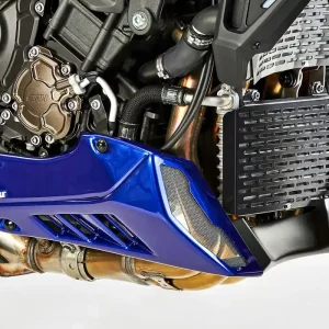 Wochenendangebot BODYSTYLE Sportsline Bugspoiler ABS Kunststoff grau/rot für YAMAHA MT-10 / SP