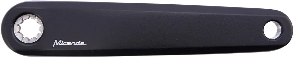 Expressversand Miranda Kurbel Delta 0 175 mm rechts schwarz BNI, 16 mm Q-Faktor