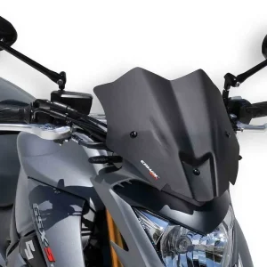 Billig ERMAX Naked-Bike-Scheibe Sport Acrylic durchsichtig Schwarz getönt für SUZUKI GSX-S 1000