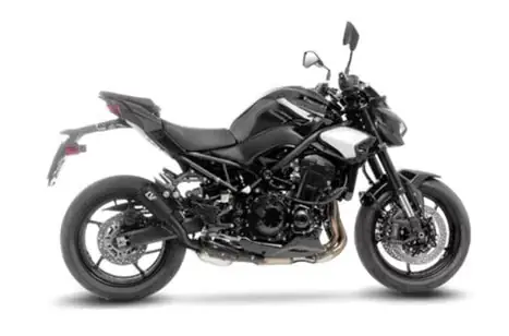 Markenprodukt LeoVince Slip-On Schalldämpfer SBK LV-10 Full Black für Kawasaki Z900