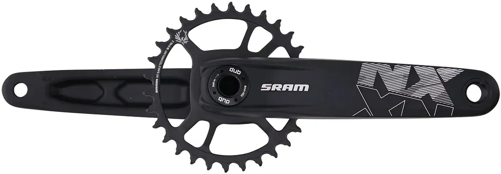 Sofort Bestellen SRAM NX Eagle Kettenradgarnitur 30Z Fatbike 4 Zoll schwarz