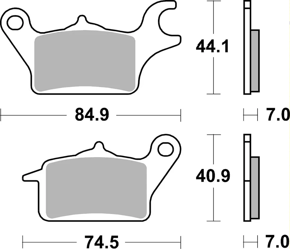 SBS Scooterbelag 216HF Street Ceramic Geprüft