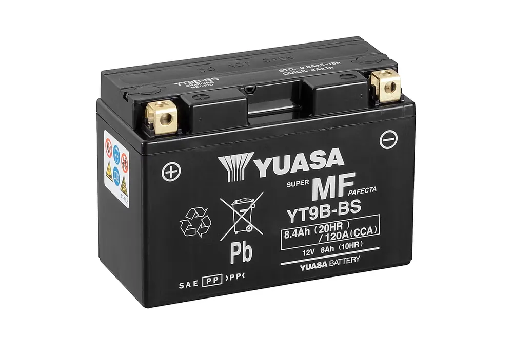 Markenware Yuasa Batterie AGM Serie YT9B-WC