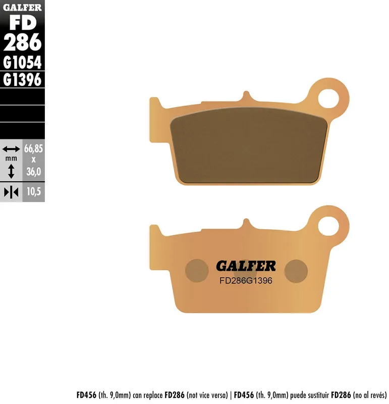 Aktuell Galfer Bremsbelag FD286 - G1396