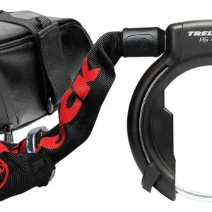 Trelock Rahmenschloss-Set RS 480 XL 100 cm schwarz-rot Jetzt Kaufen