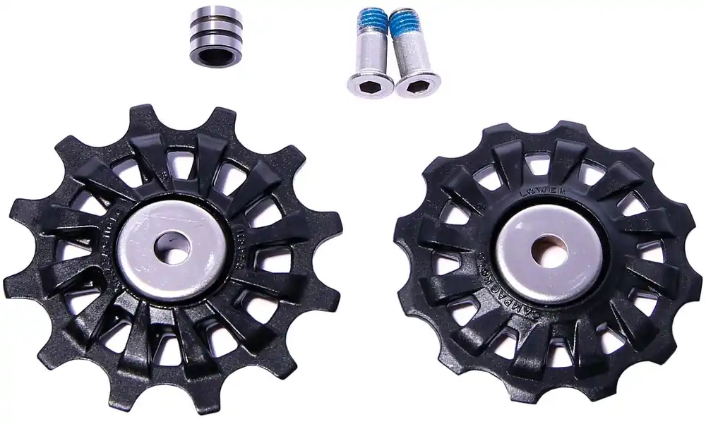 Angebot Campagnolo Schaltrollen-Set Record 12-fach silber