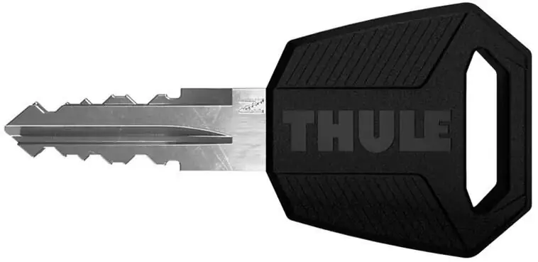 Thule Ersatzschlüssel Steel Key N 242 schwarz Markenware