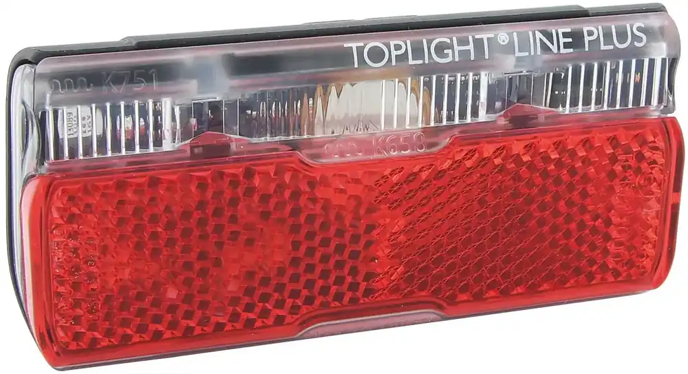 Direktkauf Busch + Müller Rücklicht Toplight Line plus schwarz 50 mm Schraubenabstand, lose