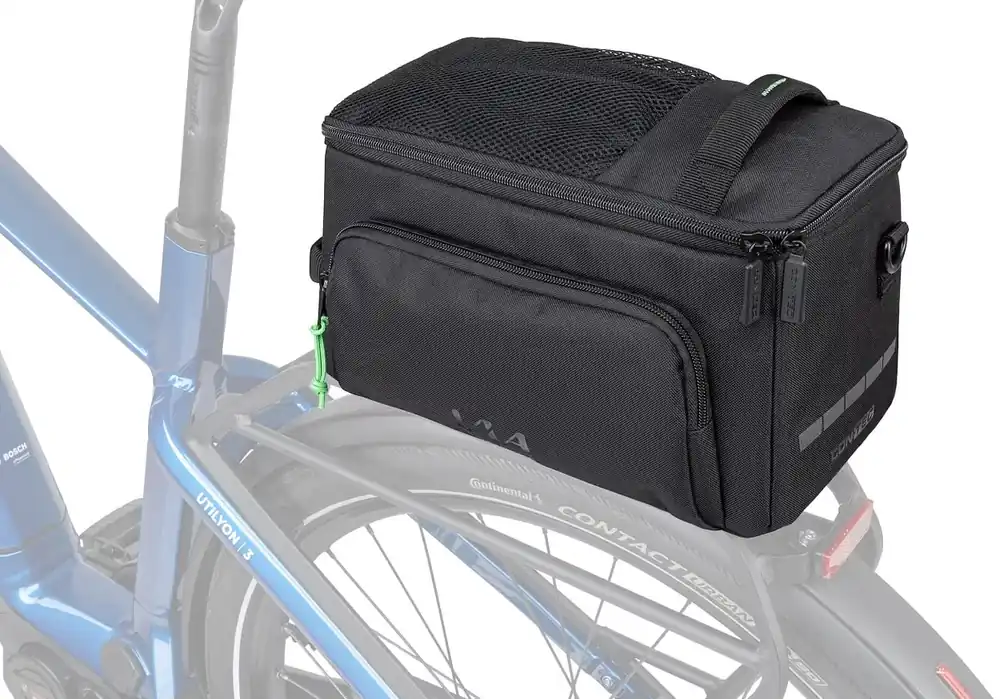 CONTEC Via Commuter Gepäckträgertasche schwarz Knallerangebot