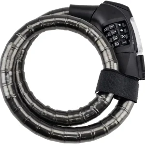 KRYPTONITE Zahlen-Panzerkabelschloss Kryptoflex Armored 80 cm grau Neu Im Sortiment