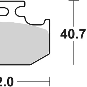 Billig SBS Bremsbelag 632HF Street Ceramic