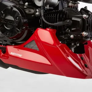 BODYSTYLE Sportsline Bugspoiler ABS Kunststoff rot für HONDA MSX125 Knallerangebot