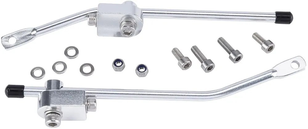 Pletscher Gepäckträgerbefestigung Aluminium 66/133 mm silber Angebot