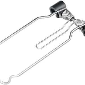 Geprüft Racktime Federklappe Clamp-it 2.0 silber innen Rohr-Ø 12 mm