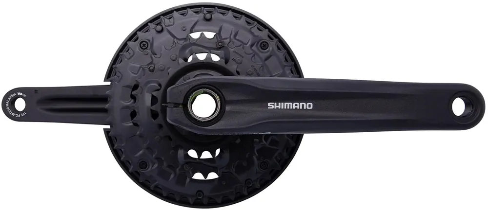 Sale Shimano Kettenradgarnitur FC-MT 2103 22/32/44 Zähne schwarz mit KS-Ring