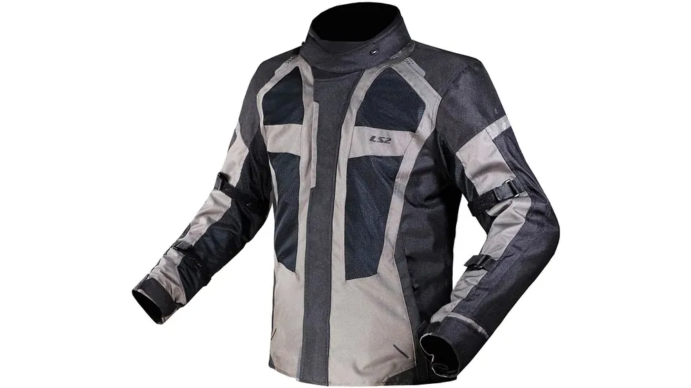Letzte Chance LS2 Scout Jacke Schwarz / Grau Damen Gr.l