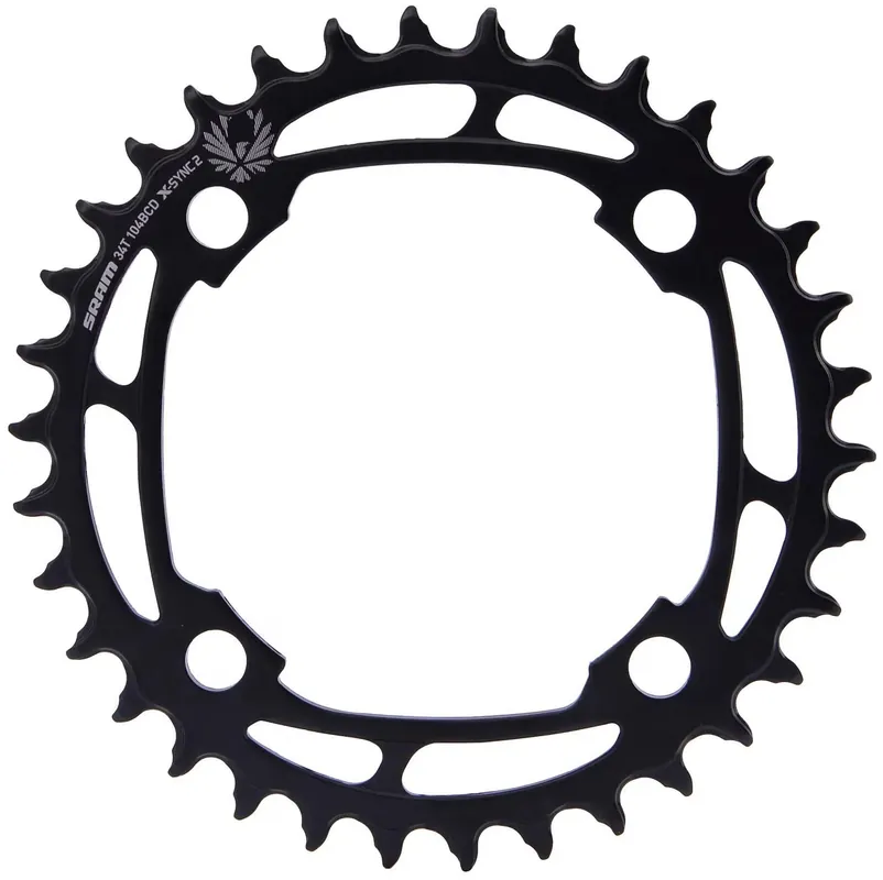 Angebot SRAM Kettenblatt X-Sync 2 34 Zähne 104 mm schwarz