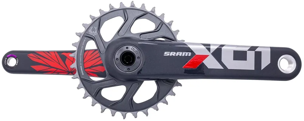 Saisonangebot SRAM Kettenradgarnitur X01 Eagle 32 Zähne 170 mm Super Boost+ oxy rot