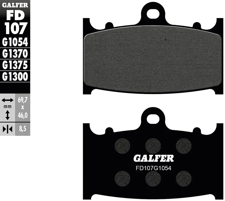Super-Preis Galfer Bremsbelag FD107 - G1054