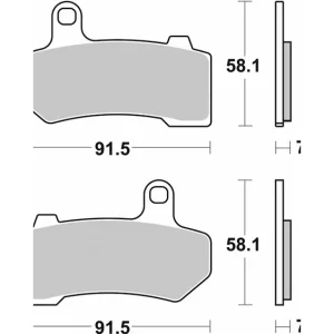Brembo Bremsbelag Modell 07HD17 Abverkauf