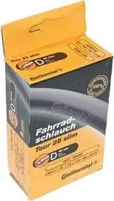 Ausverkauf Continental Schlauch Tour Slim 28 Zoll schwarz