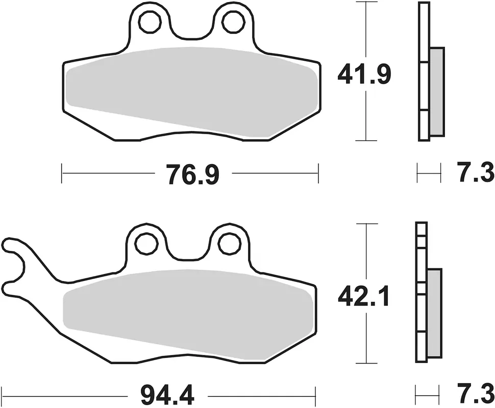 SBS Scooterbelag 120HF Street Ceramic Rabatt
