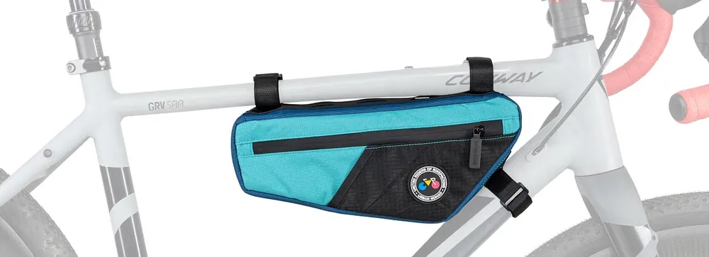 Solange Der Vorrat Reicht CONTEC Rahmentasche Urban Nomad Frame 2.0 grün blau