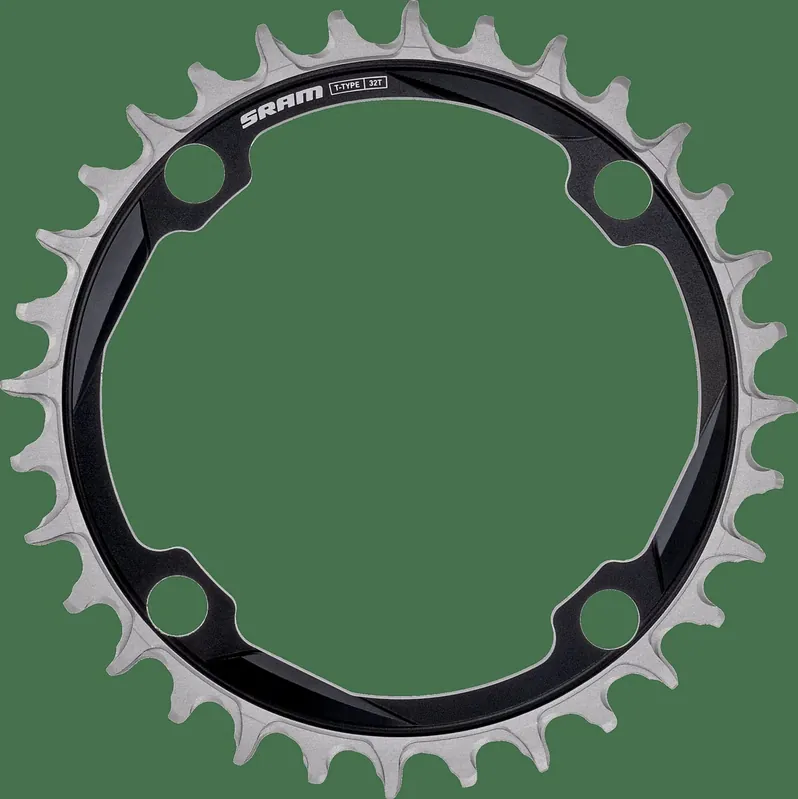 Echt SRAM Kettenblatt XX Eagle Transmission 32 Zähne schwarz,silber