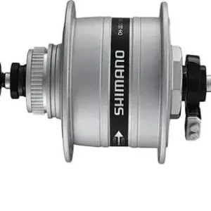 Echt Shimano Nabendynamo DH-3D37 32 Loch silber