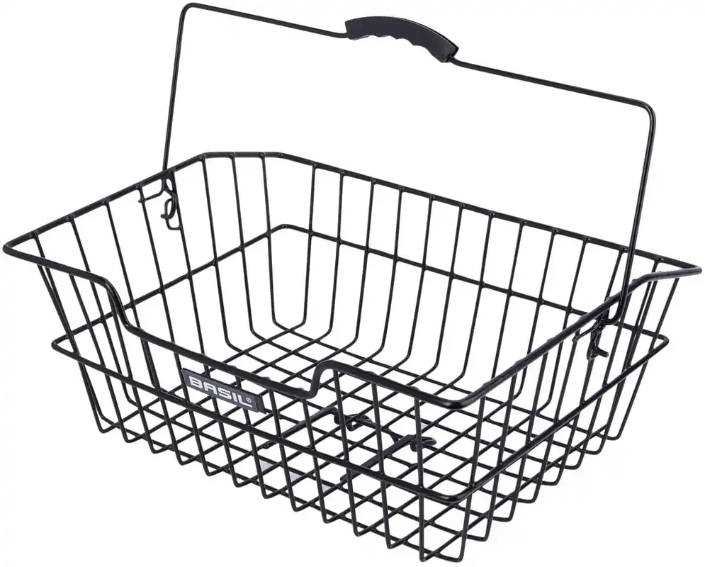 Rabatt Basil Cairo Luxe Korb 41x32x17 cm schwarz