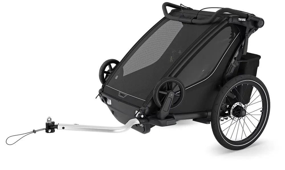 Thule Kinderanhänger Chariot Sport 2 Double schwarz Top-Angebot