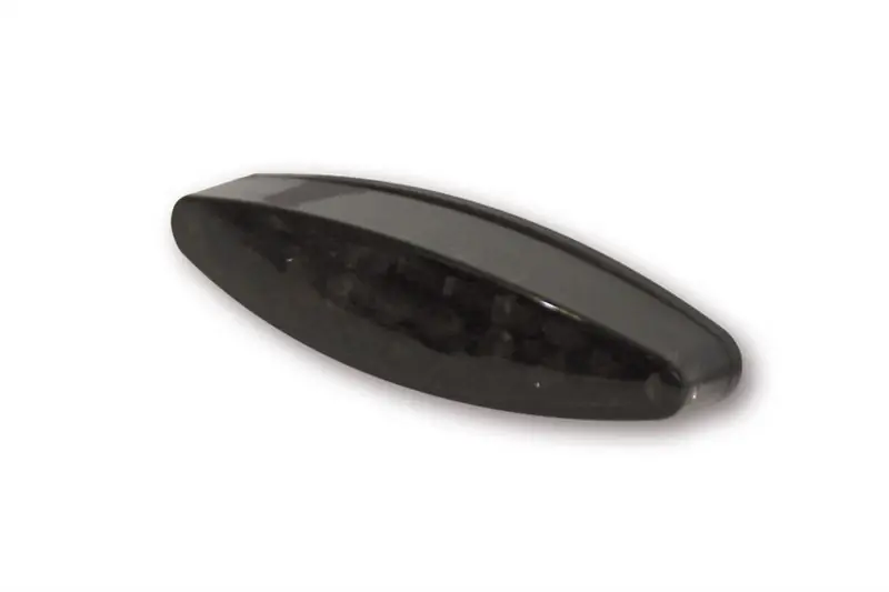Bestpreis HIGHSIDER pro Little Number1 LED Rücklicht Schwarz/Getönt Mit Kennzeichenbeleuchtung (1Stck)