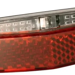 Angebot Union Rücklicht Fluo Gepäckträger schwarz, rot