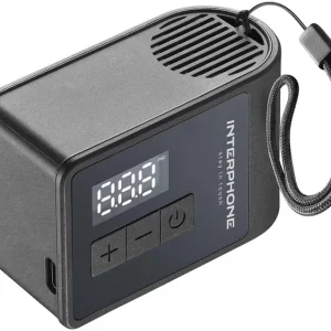 INTERPHONE Akku-Luftpumpe Air Pump Schwarz Saisonangebot