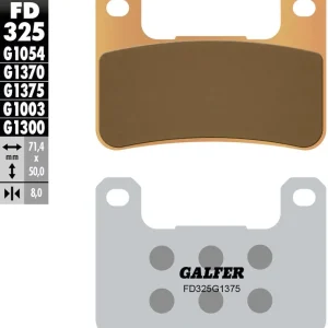 Günstig Galfer Bremsbelag FD325