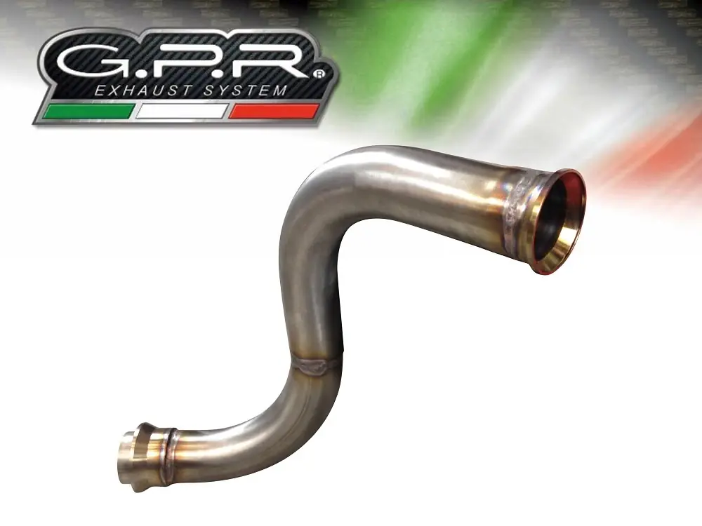 Ausverkauf GPR Mittelrohre KTM RC 390 2017/20 e4 Decat pipe manifold Decatalizzatore